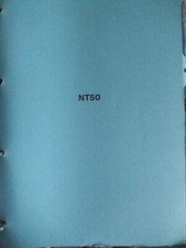 GENUINE HONDA NT50 MOPED  FACTORY & DEALERS WORKSHOP MANUAL from Blue Binder