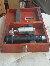 Vintage Theodolite in mahogany case box W.G pye &co 