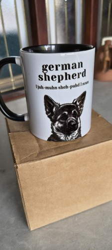 Dog cup mug german - dog, cup/mug.