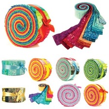 Jelly Roll Batik Print Cotton