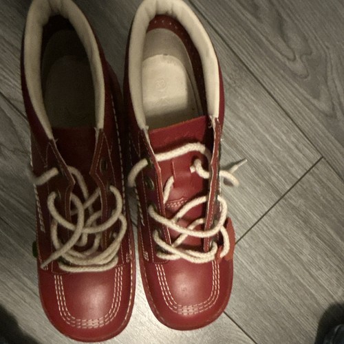 Kickers girls red lace - kickers,