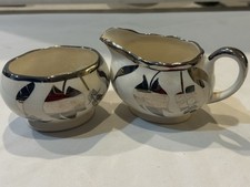 Vintage Creamer Sugar Bowl Set