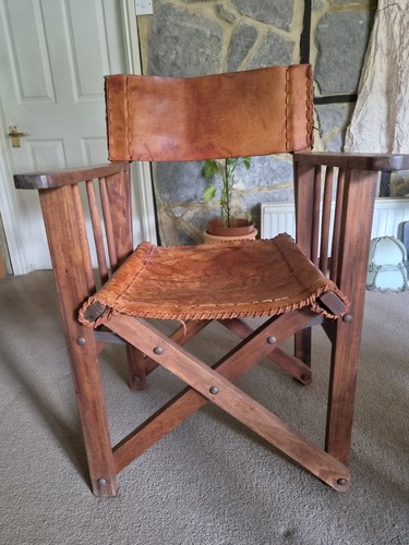 Pair vintage leather kenyan - leather,