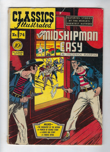 Classics illustrated 74 mr - classics,