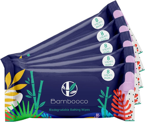 Large biodegradable shower bed - large,