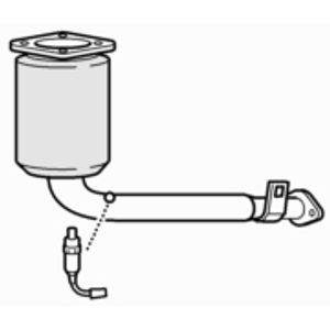 Exhaust close coupled - exhaust,