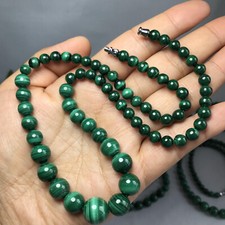 Natural malachite Tower Chain