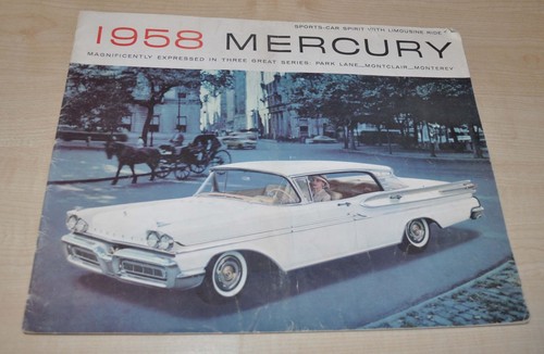 1958 mercury model range - mercury,