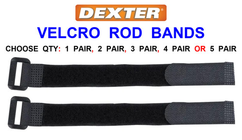 Dexter velcro rod bands - dexter,