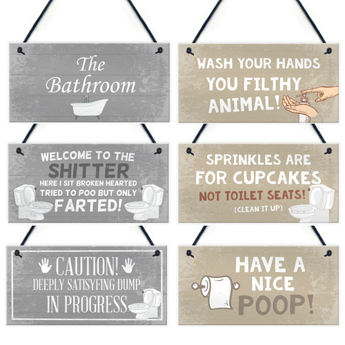 Bathroom accessories plaques - bathroom,