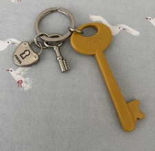 Vintage Fossil Plastic Key &