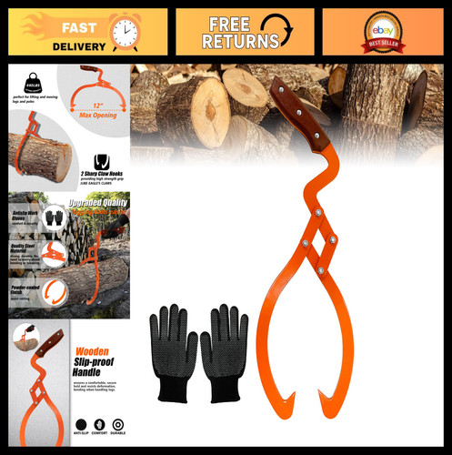 Logging tongs grabber - 12",