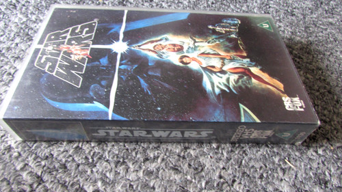 Star wars vhs tape - wars,