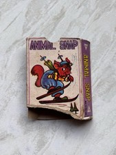 Vintage Animal Snap Card Game