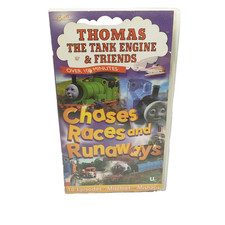 Thomas the Tank Engine & Friends Chases Races and Runaways VHS Tape 1997