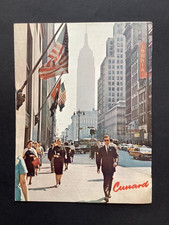 Cunard RMS Queen Mary - Menu