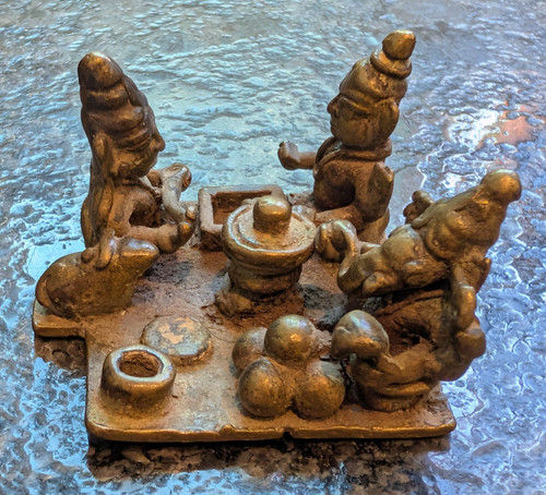 Antique india bronze miniature - antique,