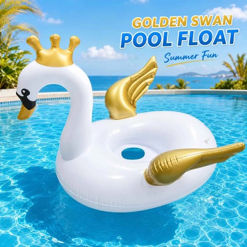 Inflatable flamingo pool float - pool,