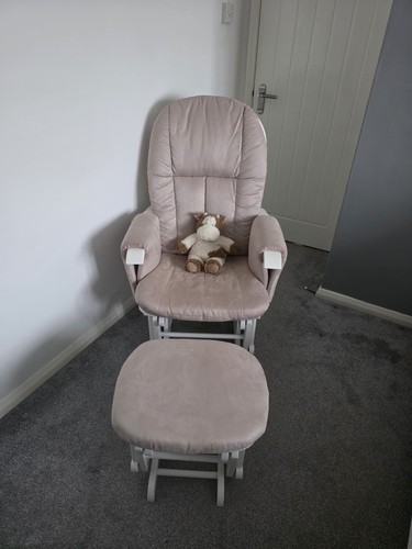 Rocking chair and foot - rocking, stool