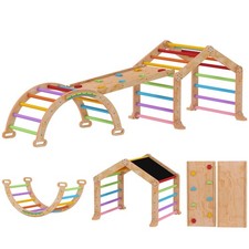 Kids Indoor Wooden Climber