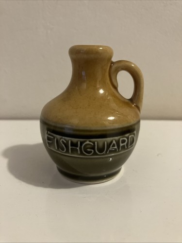 Fishguard stoneware jug wales - fishguard,