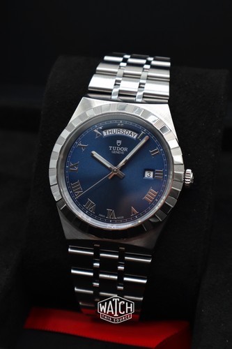 Tudor royal day date blue - date,