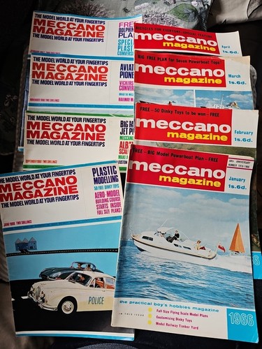 Vintage meccano magazine 8 - meccano,