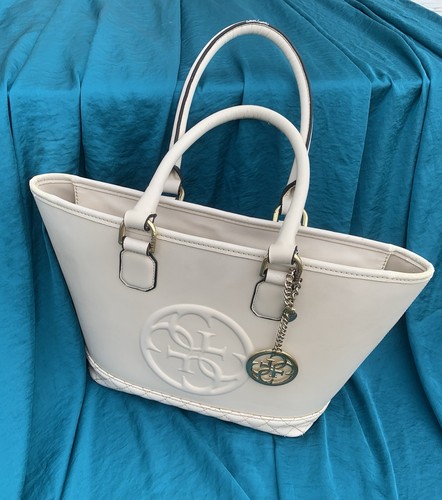 Guess beige handbag - beige,