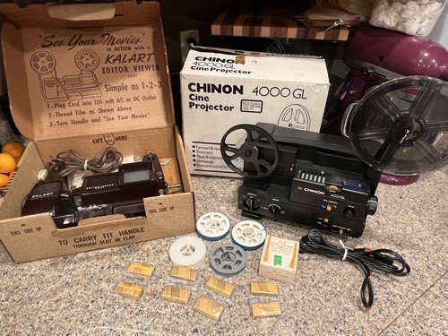 Vintage chinon 4000 super 8 - gl,