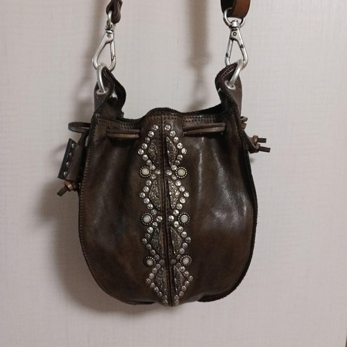 Campomaggi leather drawstring - campomaggi,