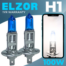 Fits Ford Focus MK2 100w Super White Xenon 05-10 High Main Beam Headlight Bulbs