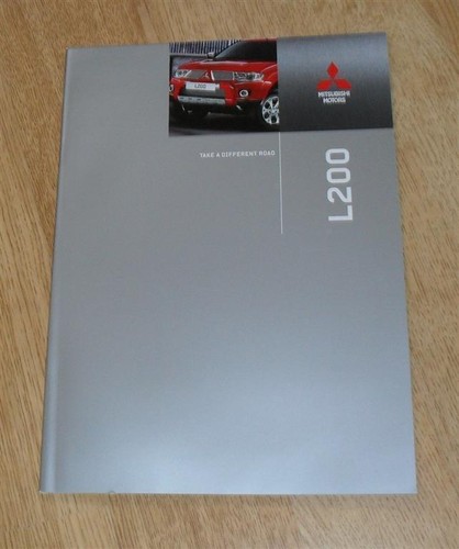 Mitsubishi l200 brochure 2010 - mitsubishi,