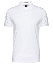 New Hugo BOSS mens white blue