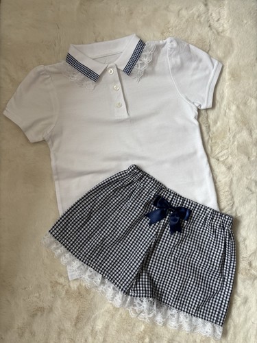 Girls gingham check school - girls,