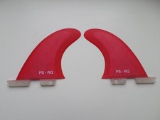 REAR QUAD set PERFORMANCE CORE surfboard fibreglass FINS set x 2 FCS II style