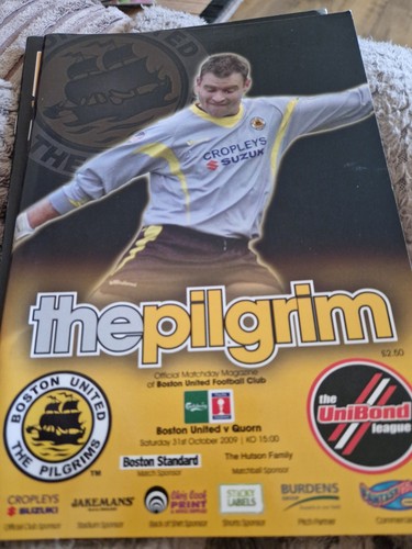 Boston united quorn - quorn, 2009/10