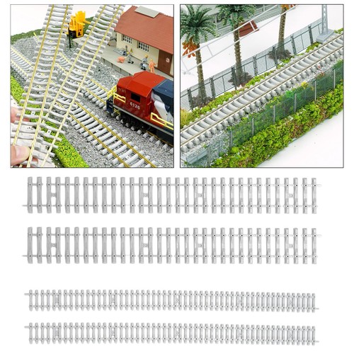 Model train track sleepers - model,