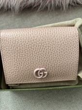 Gucci Boxed Pink Leather Purse
