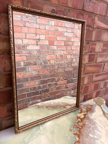 Vintage gold framed - vintage, wall