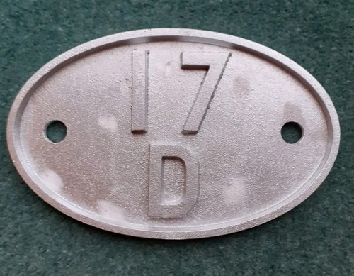 Cast shed plate - plate, aluminium