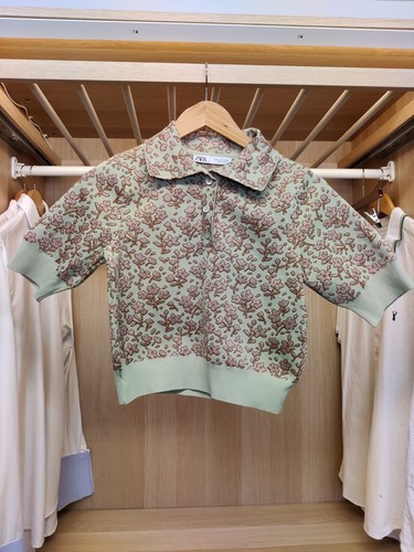 Zara polo jumper shirt top - polo,