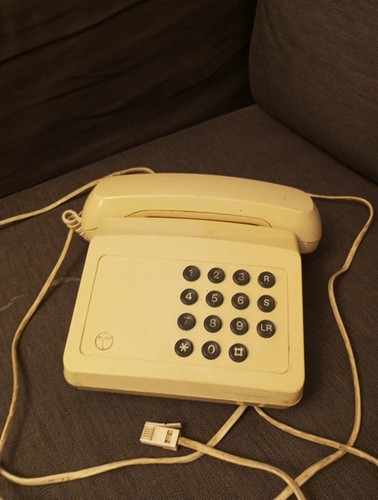 Vintage retro tribune phone - retro,