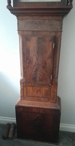 Long case clock - clock., made