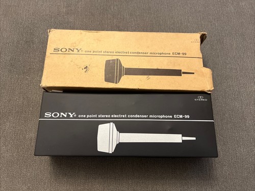 Sony ecm one - one, point