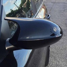 Gloss Black Wing Mirror Cover Caps For BMW E81 E82 E87 E90 E91 E92 E93 PRE-LCI