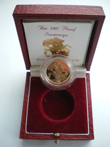 Royal mint gold proof - gold,