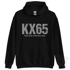 KX65: Mini moto with max roar hoodie motorcycle biker