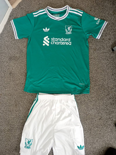 Bnwt liverpool away kit kids - liverpool,