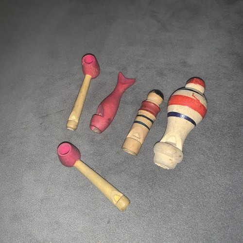 Vintage toy wooden - 5x,