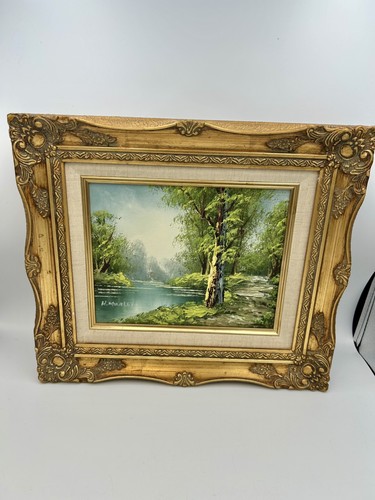 Vintage original oil painting